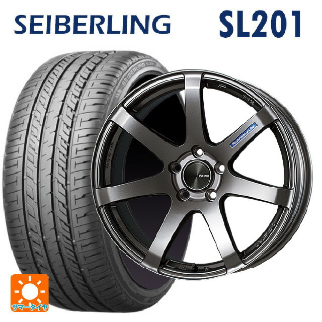 【6/15〜16限定 全品P5倍＆クーポン】165/50R16 75V セイバーリング セイバーリング SL201(ブリヂストン工場生産） エンケイ パフォーマンスライン PF07 DS 16-5J 国産車用 サマータイヤホイール4本セット
