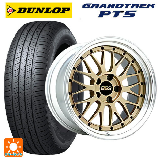 235/60R18 107V ダンロップ グラントレックPT5 BBS LM GL-SLD 18-8J 国産車用 サマータイヤホイール4本セット