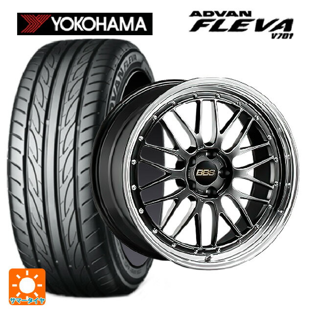 ミニ ミニ(F55/F56)用 205/40R18 86W XL ヨコハマ アドバン フレバ V701 正規品 BBS LM DB-BKBD 新品サマータイヤホイール 4本セット