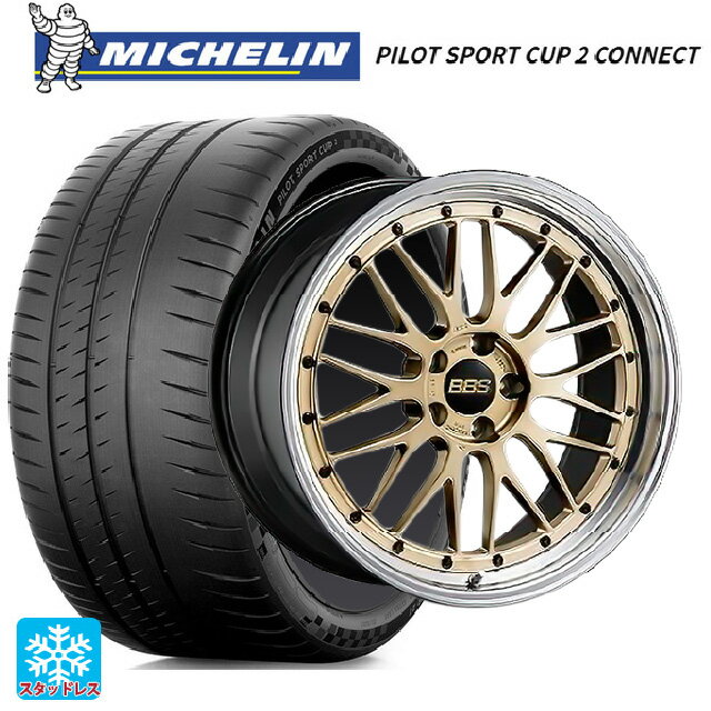 【6/22 20時〜 全品P5倍＆クーポン】225/40R19 93Y XL ミシュラン 正規品 パイロットスポーツカップ2コネクト BBS LM GL-BKBD 19-9J 国産車用 サマータイヤホイール4本セット