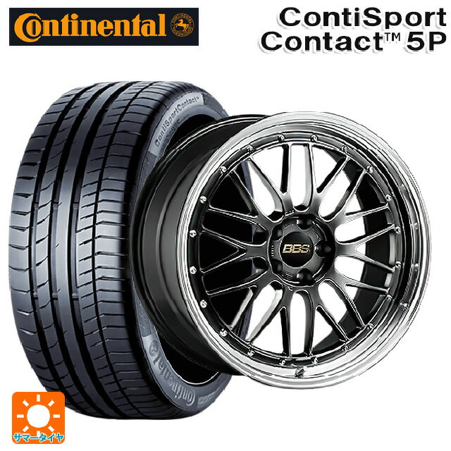 【6/22 20時〜 全品P5倍＆クーポン】225/40R19 93Y XL コンチネンタル コンチスポーツコンタクト 5P 正規品 BBS LM DB-BKBD 19-9J 国産車用 サマータイヤホイール4本セット