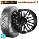 235/60R18 107T XL コンチネンタル コンチバイキングコンタクト7 正規品 ウェッズ レオニス SK HYPER BMC 18-8J 国産車用 スタッドレスタイヤホイール4本セット