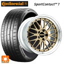 【10/27 10:59迄 全品P5倍&クーポン】255/45R20 105Y XL コンチネンタル スポーツコンタクト 7 正規品 BBS LM GL-SLD 20-9.5J 国産車用 サマータイヤホイール4本セット