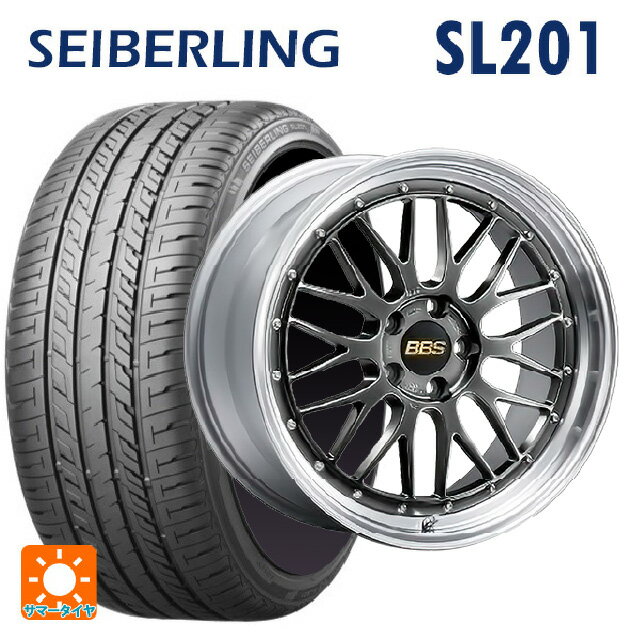 【6/22 20時〜 全品P5倍＆クーポン】215/45R18 89W セイバーリング セイバーリング SL201(ブリヂストン工場生産） BBS LM DB-SLD 18-7.5J 国産車用 サマータイヤホイール4本セット