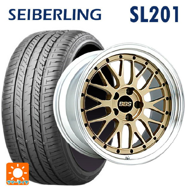 225/45R18 95W XL セイバーリング セイバーリング SL201(ブリヂストン工場生産） BBS LM GL-SLD 18-7.5J 国産車用 サマータイヤホイール4本セット