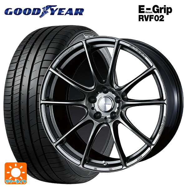 245/40R20 99W XL グッドイヤー エフィシェントグリップ RVF02 ウェッズ ウェッズスポーツ SA25R PSB 20-8.5J 国産車用 サマータイヤホイール4本セット