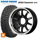 【最大3万円OFFクーポン 4/27 9:59迄】スズキ ジムニーシエラ(74系)用 225/70R16 102Q トーヨー オープンカントリー RT ホワイトレター A LAP(エーラップ)J BD 新品サマータイヤホイール 4本セット