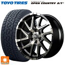 215/65R16 109/107R トーヨー オープンカントリー AT3 ホワイトレター マルカサービス ナイトロパワーデリンジャー ブラックメタリックポリッシュ/ブラッククリア/フランジピアスドリルド 16-6.5J 国産車用 サマータイヤホイール4本セット