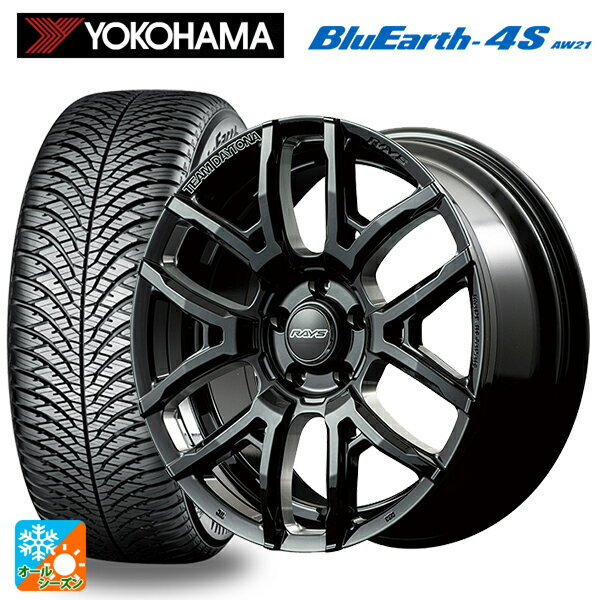 245/40R18 97Y ヨコハマ ブルーアース4S AW21 レイズ チームデイトナ F6ドライブ(訳あり) BNC 18-7.5J 国産車用 オールシーズ...