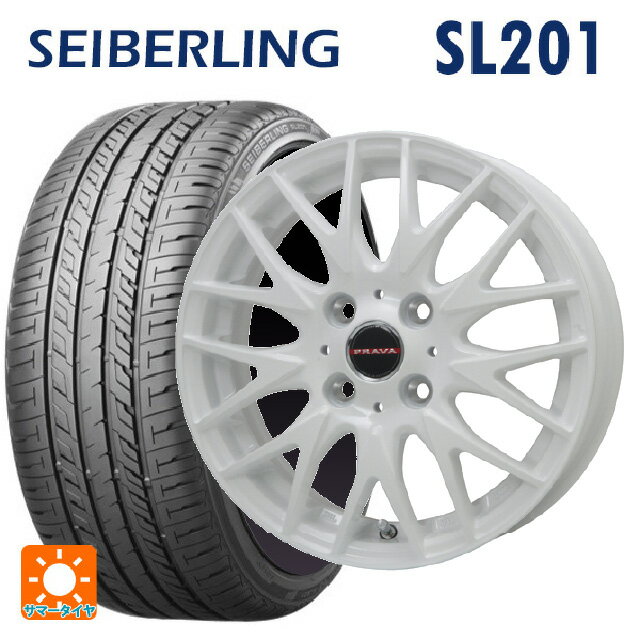 165/50R15 73V セイバーリング セイバーリング SL201(ブリヂストン工場生産） ビックウェイ レイシーン プラバ 9M Jr2 WH 15-4.5J 国産車用 サマータイヤホイール4本セット