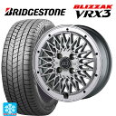 145/80R12 74Q ブリヂストン ブリザック VRX3 正規品 ドゥオール フェニーチェ RX3 SIL/PO 12-4J 国産車用 スタッドレスタイヤホイール4本セット