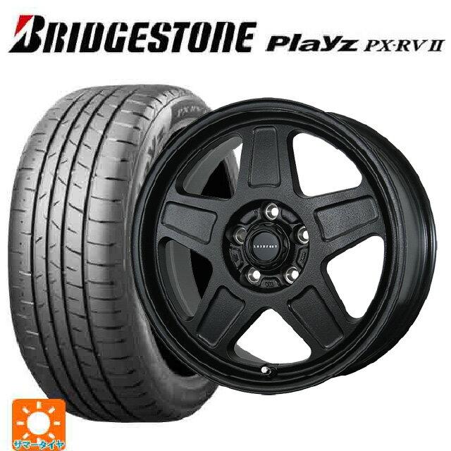 205/60R16 96H XL ブリヂストン プレイズ PX-RV2 正規品 # トピー ランドフット GWD R/B 16-7J 国産車用 サマータイヤホイール4本セット