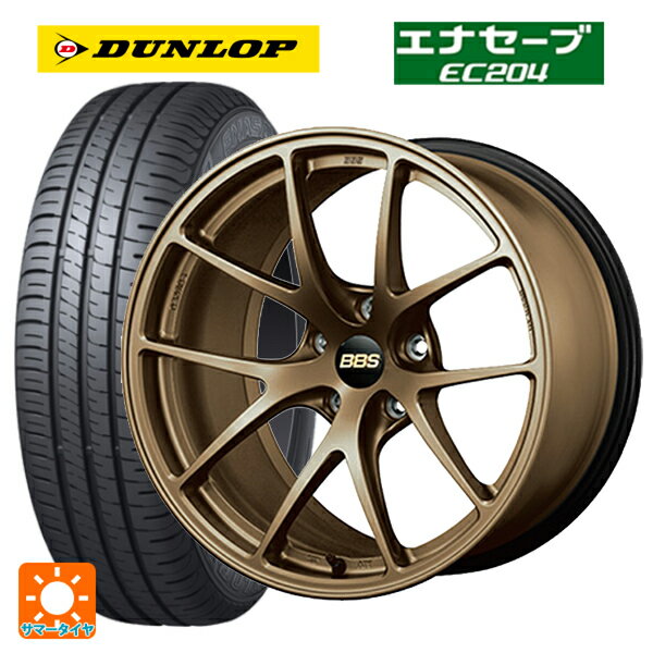 215/60R16 95H ダンロップ エナセーブEC204 BBS RI-A MBZ 16-7J 国産車用 サマータイヤホイール4本セット