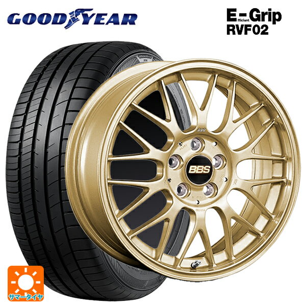 185/55R16 83V グッドイヤー エフィシェントグリップ RVF02 BBS RG-F GL 16-6.5J 国産車用 サマータイヤホイール4本セット