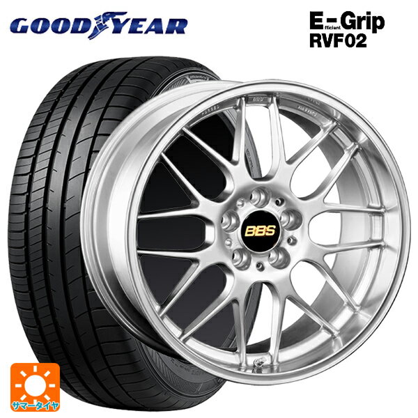 【6/22 20時〜 全品P5倍＆クーポン】ホンダ ZR-V(RZ4)用 225/55R18 102V XL グッドイヤー エフィシェントグリップ RVF02 BBS RG-R DS 新品サマータイヤホイール 4本セット