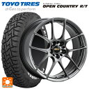 225/60R18 100Q トーヨー オープンカントリー RT ホワイトレター # BBS RF DB 18-7.5J 国産車用 サマータイヤホイール4本セット