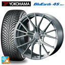 ニッサン エクストレイル(33系)用 235/60R18 107W ヨコハマ ブルーアース4S AW21 ウェッズ エフゼロ FZ-1 BRUSHED 新品オールシーズンタイヤホイール 4本セット