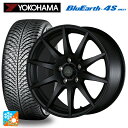 【10/27 10:59迄 全品P5倍&クーポン】トヨタ RAV4(50系)用 225/65R17 106V XL ヨコハマ ブルーアース4S AW21 フェニーチェ XC10 マットブラック 新品オールシーズンタイヤホイール 4本セット