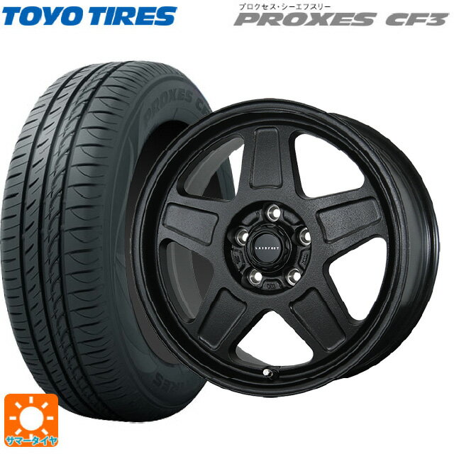 【6/11 1:59迄 全品ポイント5倍】205/55R16 94V トーヨー プロクセス CF3 トピー ランドフット GWD R/B 16-7J 国産車用 サマータイヤホイール4本セット