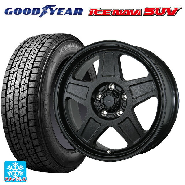 【6/15〜16限定 全品P5倍＆クーポン】225/60R17 99Q グッドイヤー アイスナビ SUV トピー ランドフット GWD R/B 17-7J 国産車用 スタッドレスタイヤホイール4本セット
