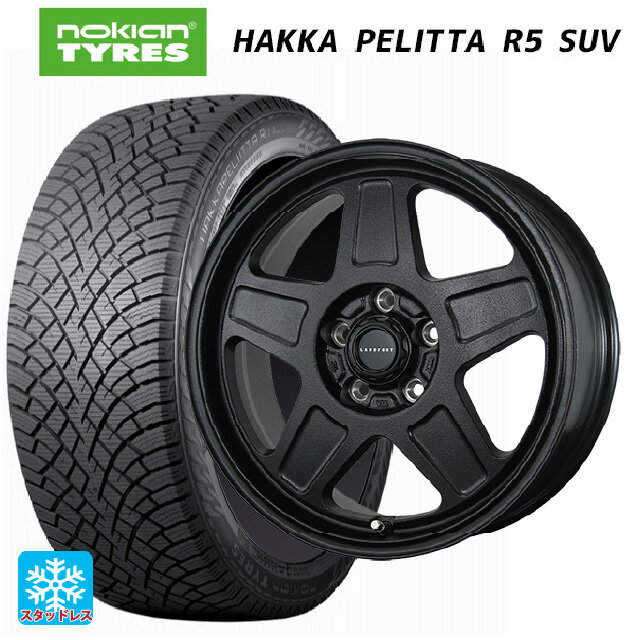 ジープ ラングラー(JL系)用 265/70R17 115R ノキアン ハッカペリッタR5 SUV トピー ランドフット GWD R/B 新品スタッドレスタイヤホイール 4本セット