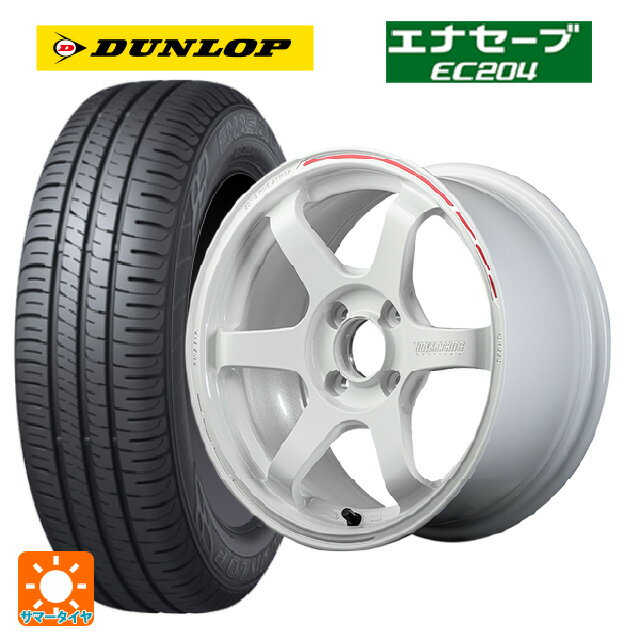 【6/15〜16限定 全品P5倍＆クーポン】165/50R16 75V ダンロップ エナセーブEC204 レイズ ボルクレーシング TE37ソニック タイムアタックエディション WR 16-5.5J 国産車用 サマータイヤホイール4本セット