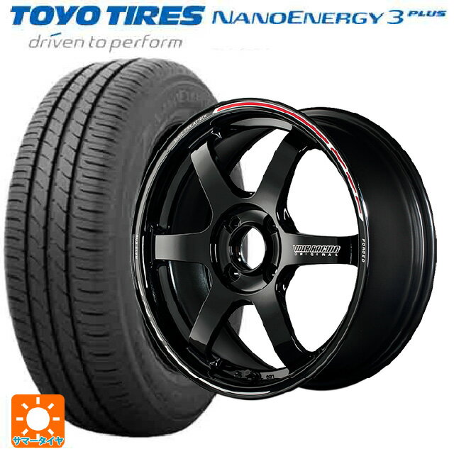 【6/11 1:59迄 全品ポイント5倍】195/55R15 85V トーヨー ナノエナジー3プラス レイズ ボルクレーシング TE37ソニック タイムアタックエディション KR 15-5.5J 国産車用 サマータイヤホイール4本セット