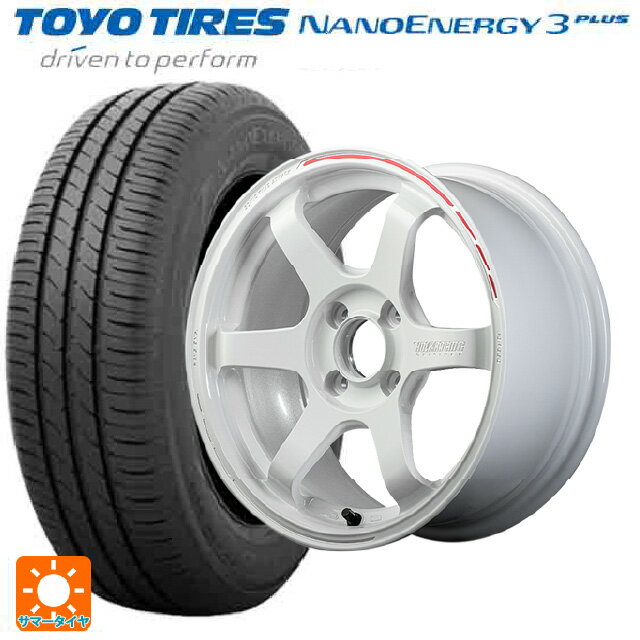 175/65R15 84S トーヨー ナノエナジー3プラス レイズ ボルクレーシング TE37ソニック タイムアタックエディション WR 15-5.5J 国産車用 サマータイヤホイール4本セット