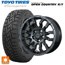 【10/17 23:59迄 最大3万円OFFクーポン】215/70R16 100Q トーヨー オープンカントリー RT ブラックレター # トピー ヴァブロ RR-01 # GM 16-7J 国産車用 サマータイヤホイール4本セット