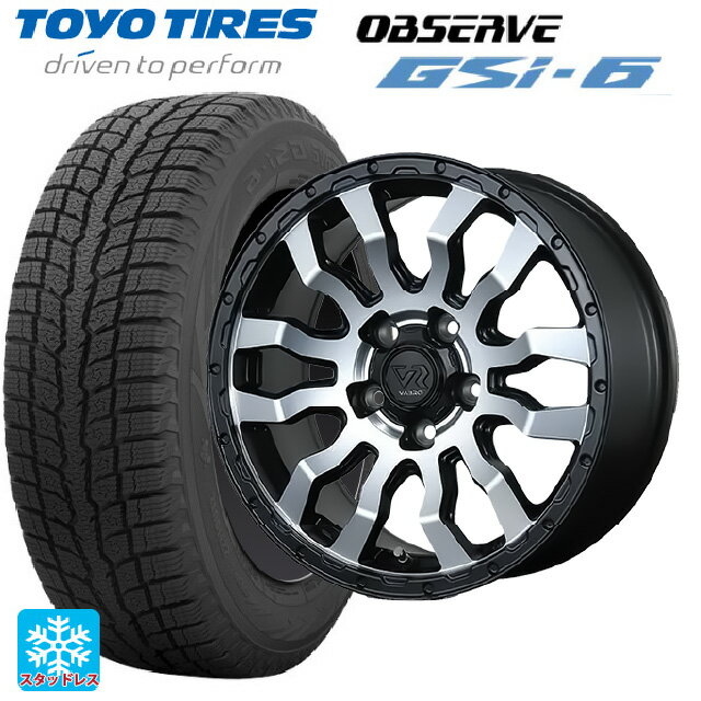 225/70R16 103Q トーヨー オブザーブ GSI-6 トピー ヴァブロ RR-01 MC 16-7J 国産車用 スタッドレスタイヤホイール4本セット