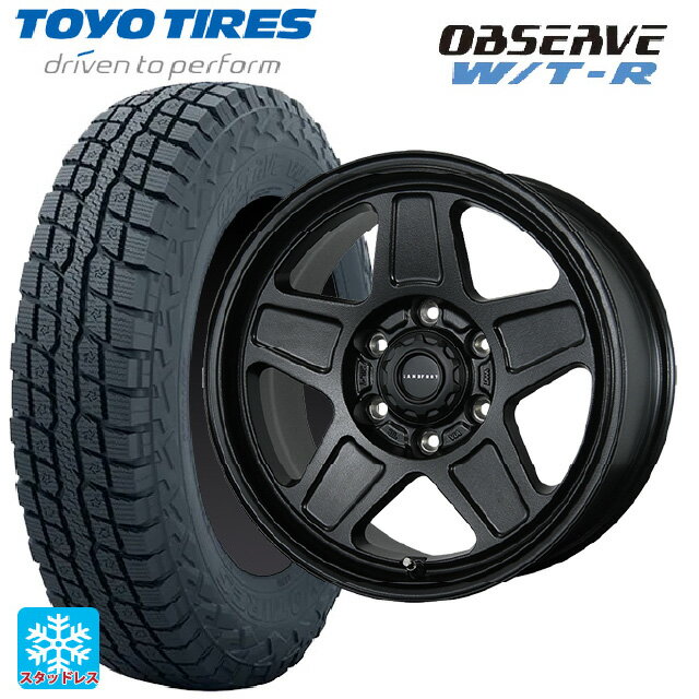 215/65R16 109/107Q トーヨー オブザーブ W/T-R トピー ランドフット GWD R/B 16-6.5J 国産車用 スタッドレスタイヤホイール4本セット
