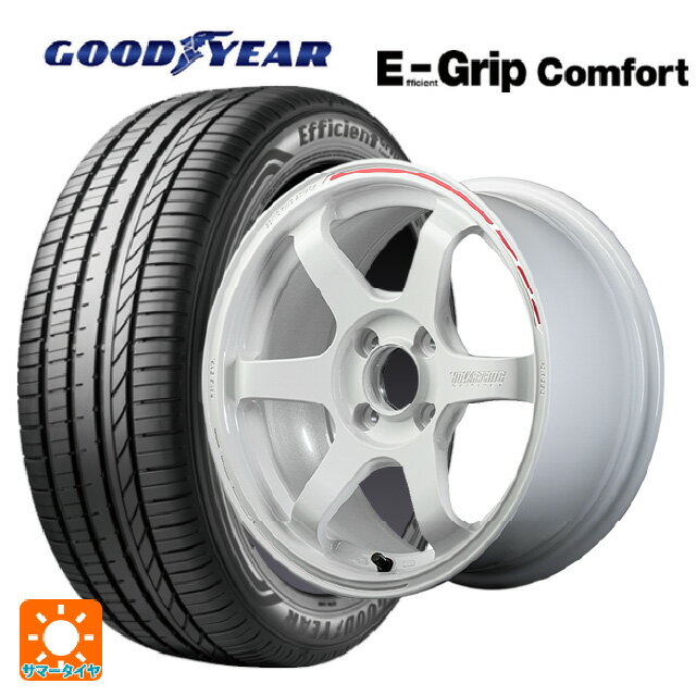 165/45R16 74V XL グッドイヤー エフィシェントグリップ コンフォート レイズ ボルクレーシング TE37ソニック タイムアタックエディション WR 16-5.5J 国産車用 サマータイヤホイール4本セット