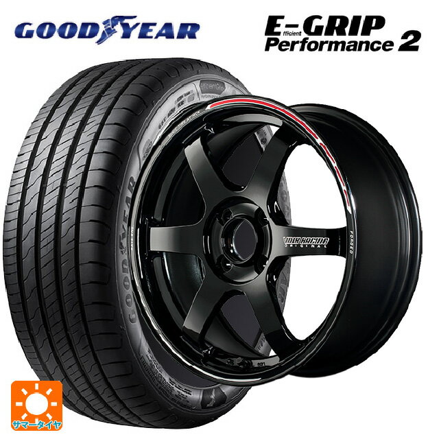 マツダ ロードスター(ND系)用 225/50R16 92Y グッドイヤー エフィシェントグリップ パフォーマンス2 レイズ ボルクレーシング TE37ソニック タイムアタックエディション KR 新品サマータイヤホイール 4本セット