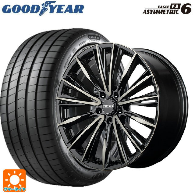 225/40R19 93Y XL グッドイヤー イーグル F1 アシメトリック6 レイズ ベルサス クラフトコレクション ヴォウジェ リミテッド 6EZ 19-8J 国産車用 サマータイヤホイール4本セット