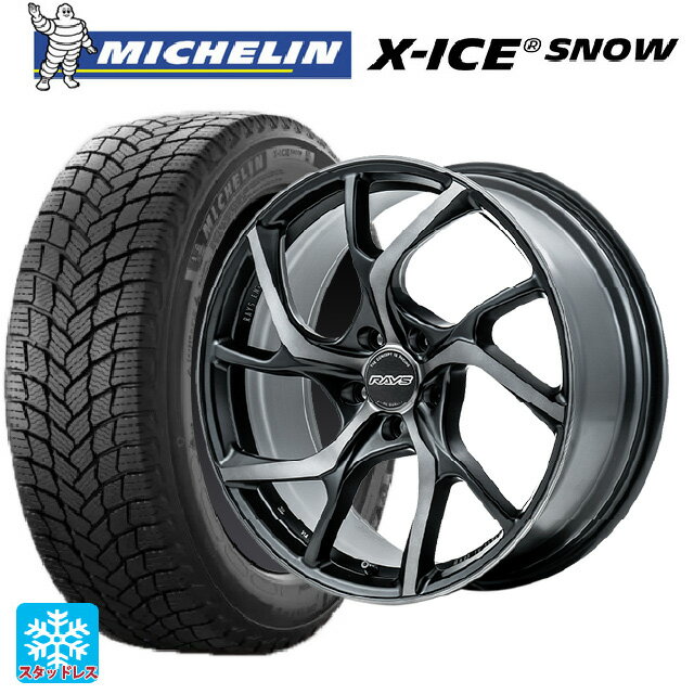 225/40R19 93H XL ミシュラン 正規品 エックスアイス スノー レイズ VMF C-01 PH 19-8J 国産車用 スタッドレスタイヤホイール4本セット