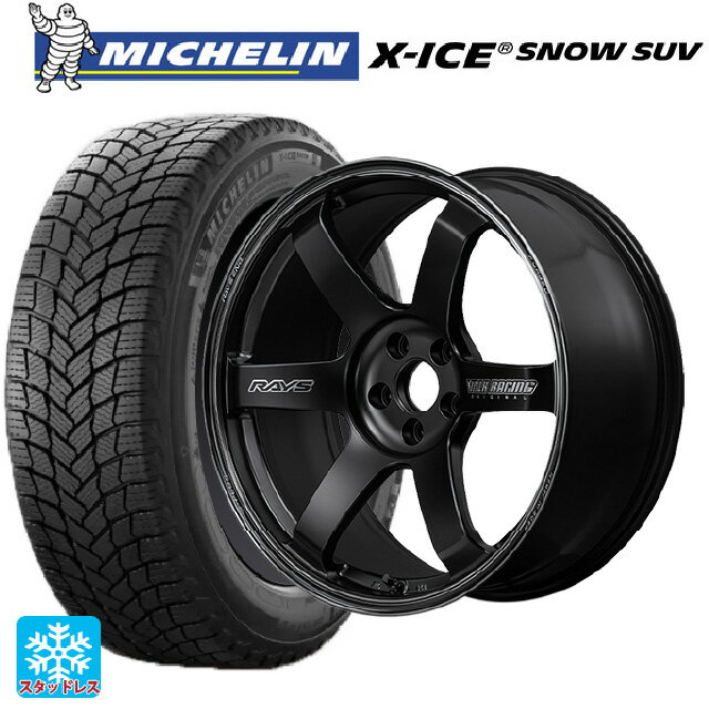 235/65R18 110T XL ミシュラン 正規品 エックスアイス スノー SUV # レイズ ボルクレーシング TE37サーガ S-プラス ブラックシャドー PH 18-8.5J 国産車用 スタッドレスタイヤホイール4本セット