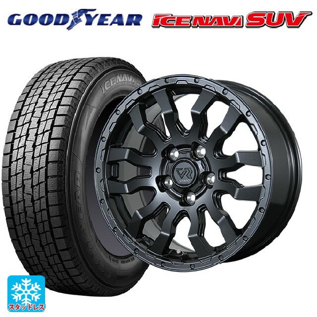 【6/20限定 全品P5倍＆クーポン】215/65R16 98Q グッドイヤー アイスナビ SUV トピー ヴァブロ RR-01 GM 16-7J 国産車用 スタッドレスタイヤホイール4本セット