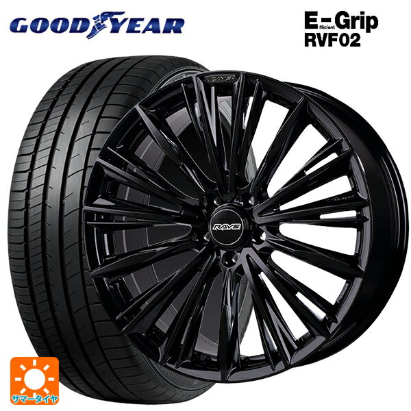 【6/22 20時〜 全品P5倍＆クーポン】225/40R19 93W XL グッドイヤー エフィシェントグリップ RVF02 レイズ ベルサス クラフトコレクション ヴォウジェ 2223 リミテッド GX 19-8J 国産車用 サマータイヤホイール4本セット