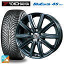 215/55R17 98W XL ヨコハマ ブルーアース4S AW21 テクノピア アフロディーテ MZ # ディープメタル 17-7J 国産車用 オールシーズ...