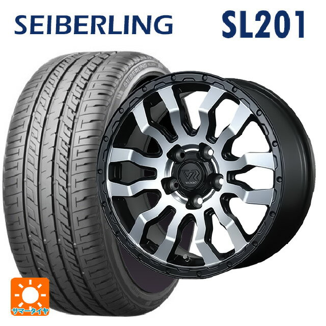 205/60R16 92H セイバーリング セイバーリング SL201(ブリヂストン工場生産） トピー ヴァブロ RR-01 MC 16-7J 国産車用 サマータイヤホイール4本セット