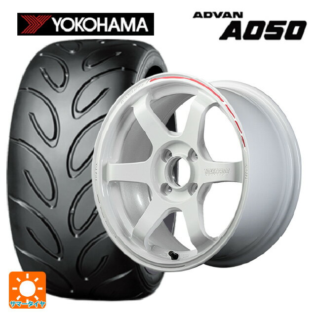 【6/11 1:59迄 全品ポイント5倍】195/55R15 85V ヨコハマ アドバン A050 コンパウンド G/S 正規品 # レイズ ボルクレーシング TE37ソニック タイムアタックエディション WR 15-5.5J 国産車用 サマータイヤホイール4本セット