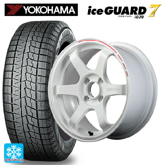 【6/11 1:59迄 全品ポイント5倍】165/55R15 75Q ヨコハマ アイスガード7(IG70) レイズ ボルクレーシング TE37ソニック タイムアタックエディション WR 15-5J 国産車用 スタッドレスタイヤホイール4本セット