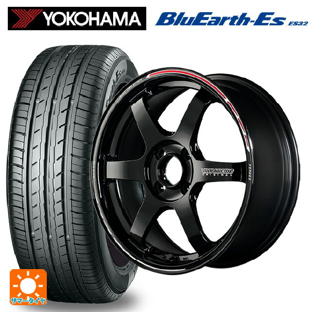 在庫有 165/50R15 73V ヨコハマ ブルーアースEs ES32 # レイズ ボルクレーシング TE37ソニック タイムアタックエディション KR 15-5J 国産車用 サマータイヤホイール4本セット