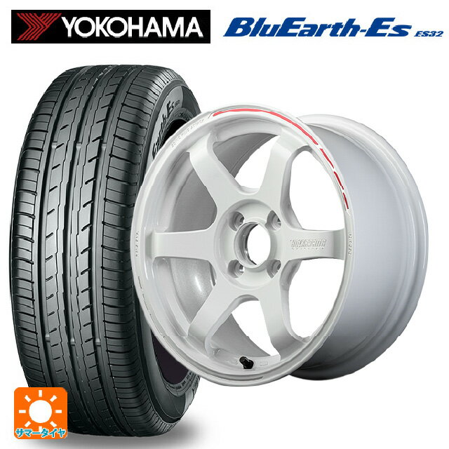【6/15〜16限定 全品P5倍＆クーポン】185/60R15 84H ヨコハマ ブルーアースEs ES32 # レイズ ボルクレーシング TE37ソニック タイムアタックエディション WR 15-5.5J 国産車用 サマータイヤホイール4本セット