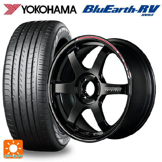 185/60R15 84H ヨコハマ ブルーアース RV03 レイズ ボルクレーシング TE37ソニック タイムアタックエディション KR 15-5.5J 国産車用 サマータイヤホイール4本セット