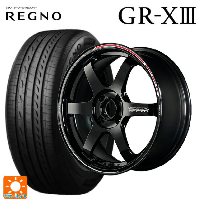 【6/22 20時〜 全品P5倍＆クーポン】175/55R15 77V ブリヂストン レグノ GR-X3 正規品 # レイズ ボルクレーシング TE37ソニック タイムアタックエディション KR 15-5.5J 国産車用 サマータイヤホイール4本セット