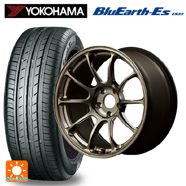225/50R18 95V ヨコハマ ブルーアースEs ES32 レイズ ボルクレーシング ZE40 SZ 18-7.5J 国産車用 サマータイヤホイール4本セット