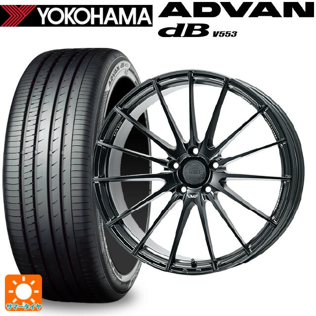 トヨタ アルファード(30系)用 245/40R20 99W XL ヨコハマ アドバンデシベル V553 正規品 レイズ VMF L-01 SG 新品サマータイヤホイール 4本セット