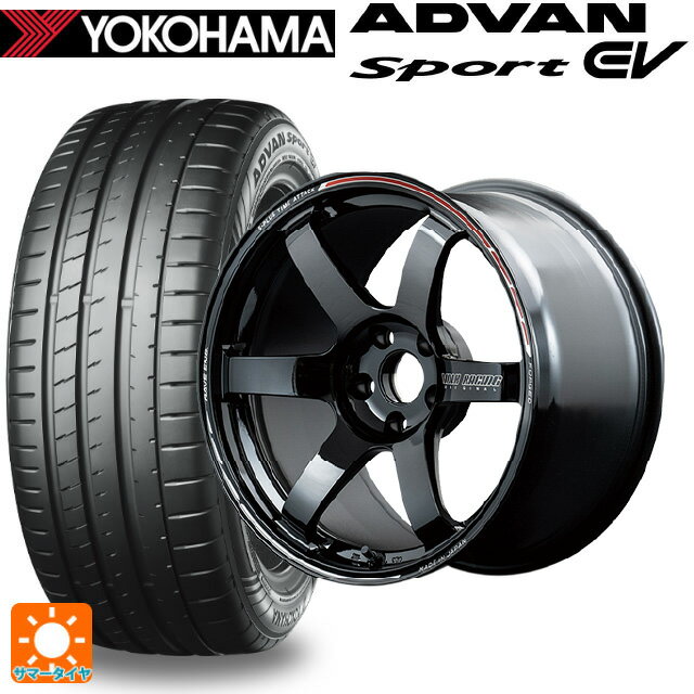 235/45R18 98Y XL ヨコハマ アドバンスポーツ EV V108 正規品 レイズ ボルクレーシング TE37サーガ S-プラス タイムアタックエディション KR 18-8J 国産車用 サマータイヤホイール4本セット