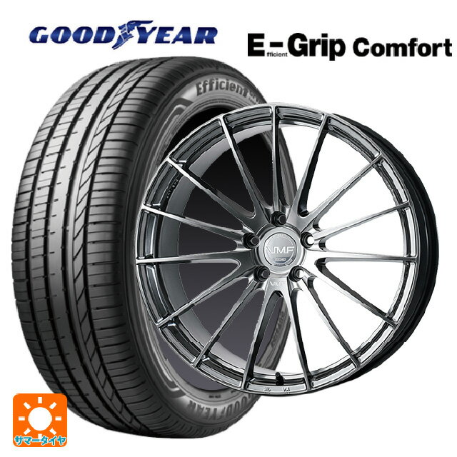 245/35R20 95W XL グッドイヤー エフィシェントグリップ コンフォート レイズ VMF L-01 SI 20-8.5J 国産車用 サマータイヤホイール4本セット